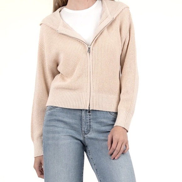 NWT KUT from the Kloth Phoebe Hooded Zip Cardigan - Picture 1 of 7